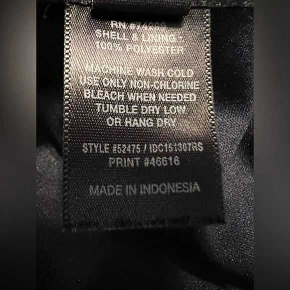 Enfocus Studio Maxi Sundress Women’s Size 14P Blue/Green - Picture 6 of 7